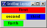 サンプルプログラム実行の図3-レイアウトマネージャ-